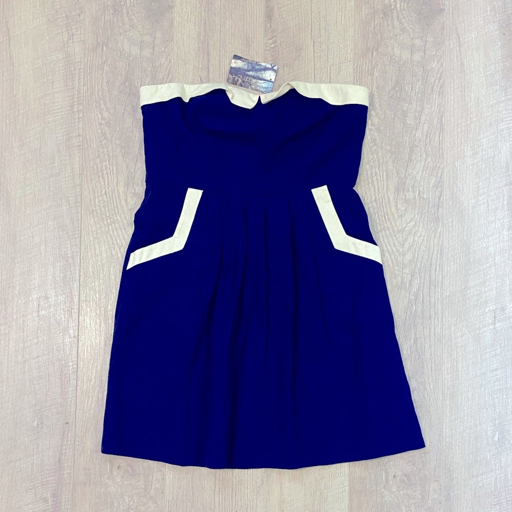 Urban Outfitters COPE Linen Dress Sz 8